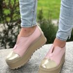 Balerini piele natural Andrea