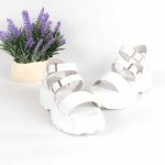 Sandale piele naturala Snow White