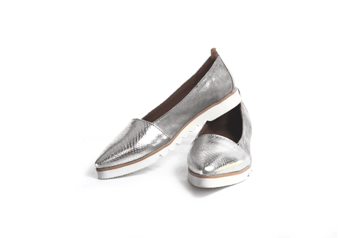 Balerini piele naturala Brita - imagine 2