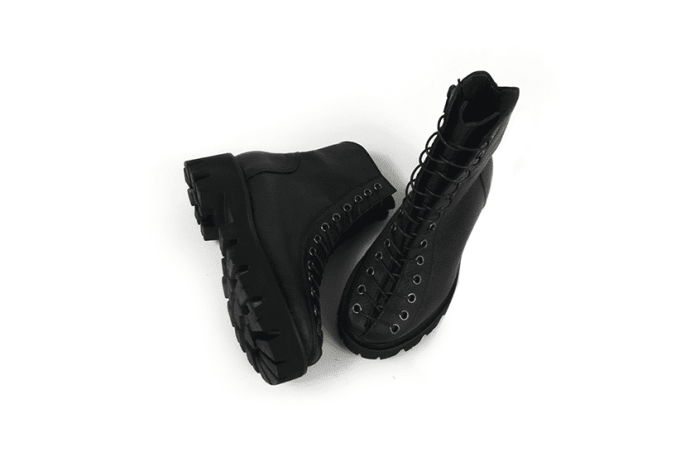 Ghete piele naturala Allyson - imagine 2