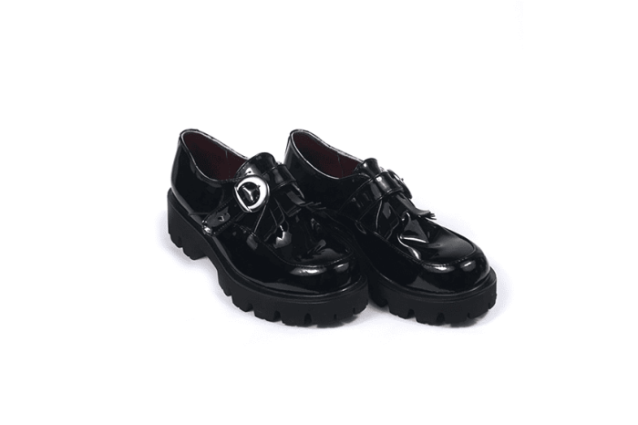 Pantofi piele lac Jonnie - imagine 2