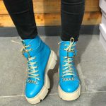 Ghete piele naturala Namiko Blues