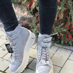 Ghete piele naturala Namiko Gray