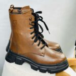 Ghete piele naturala  Alure Brown