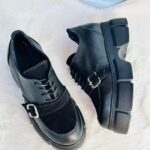 Pantofi piele naturala Fulblack