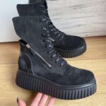 Ghete piele naturala Calima Mode