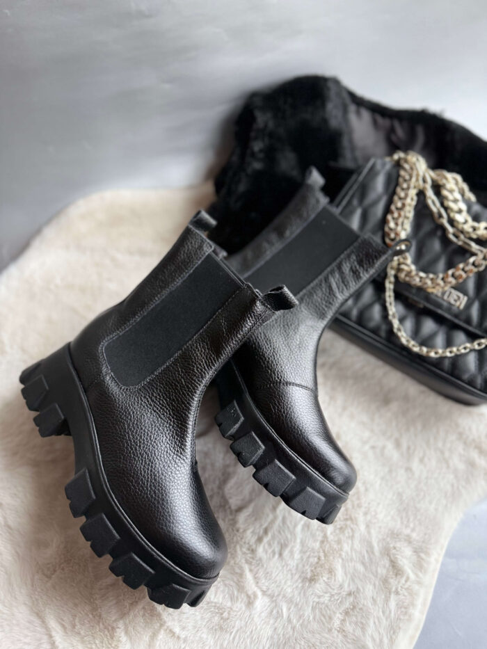 Ghete piele naturala Mari - imagine 4