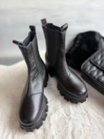 Ghete piele naturala Mari - imagine 2