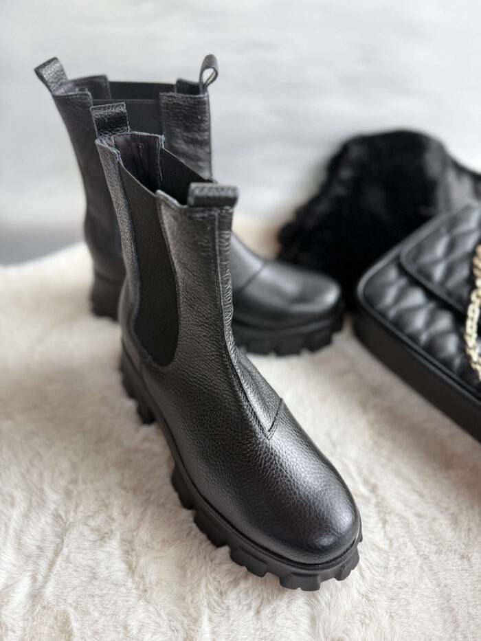 Ghete piele naturala Mari - imagine 5