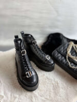 Ghete piele naturala Patricia - imagine 2