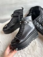 Ghete piele naturala Patricia - imagine 5