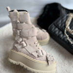 Ghete piele naturala Barbara