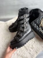 Ghete piele naturala Susan - imagine 5