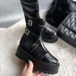 Ghete piele naturala Helen