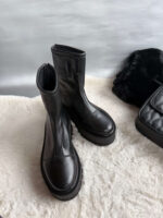 Ghete piele naturala Carol - imagine 2