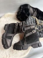 Ghete piele naturala Sandra - imagine 2