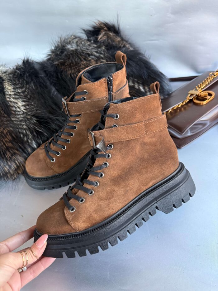 Ghete piele naturala Carolyn - imagine 5