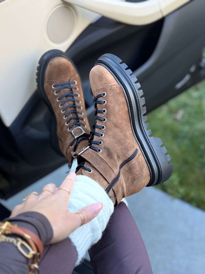 Ghete piele naturala Carolyn - imagine 4