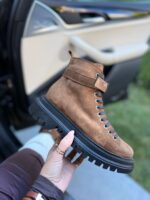 Ghete piele naturala Carolyn