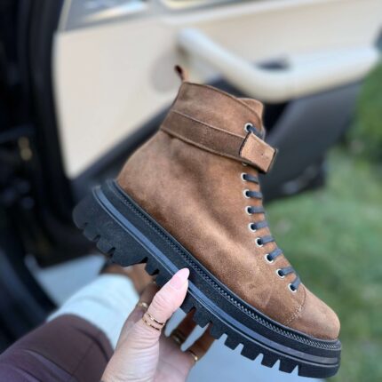 Ghete piele naturala Carolyn