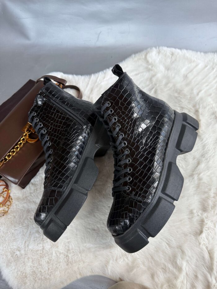 Ghete piele naturala Mahnoor - imagine 3
