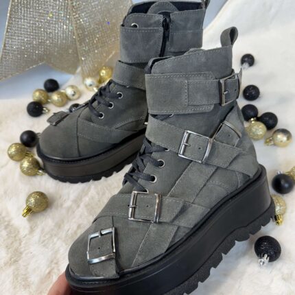 Ghete piele naturala Janet