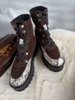 Ghete piele naturala Hoodia - imagine 4