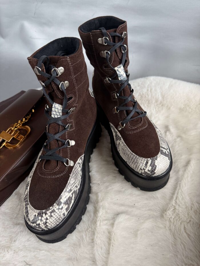 Ghete piele naturala Hoodia - imagine 4