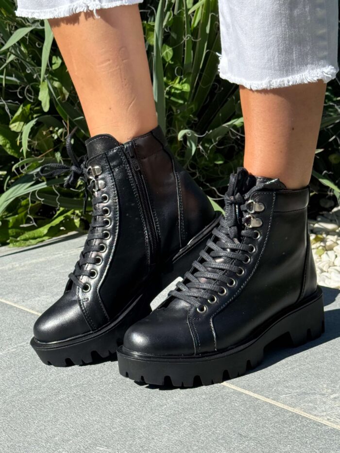 Ghete piele naturala Kathleen - imagine 3