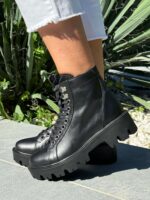 Ghete piele naturala Kathleen - imagine 2