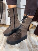 Ghete piele naturala Debra - imagine 2