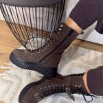 Ghete piele naturala Debra