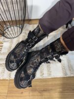 Ghete piele naturala Amanda