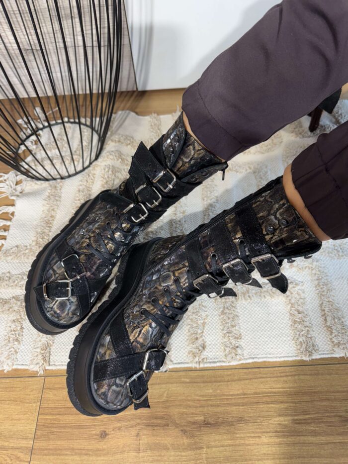 Ghete piele naturala Amanda - imagine 3