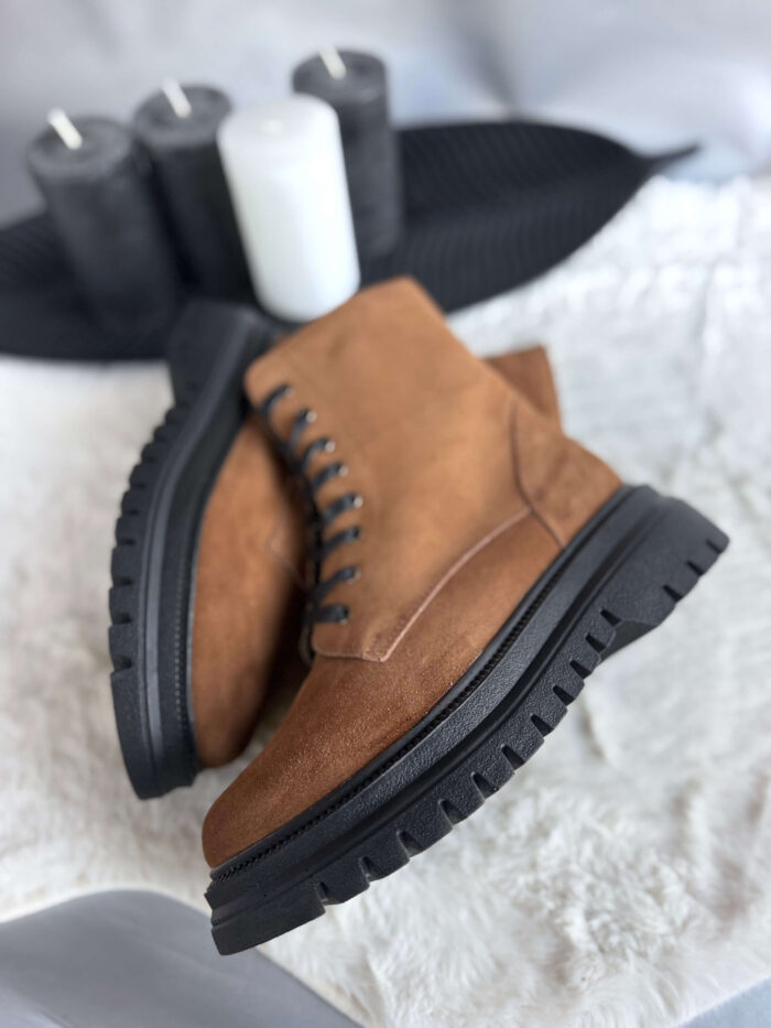 Ghete piele naturala Nada - imagine 3