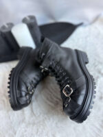 Ghete piele naturala Feza - imagine 3