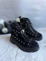 Ghete piele naturala Manaal - imagine 3