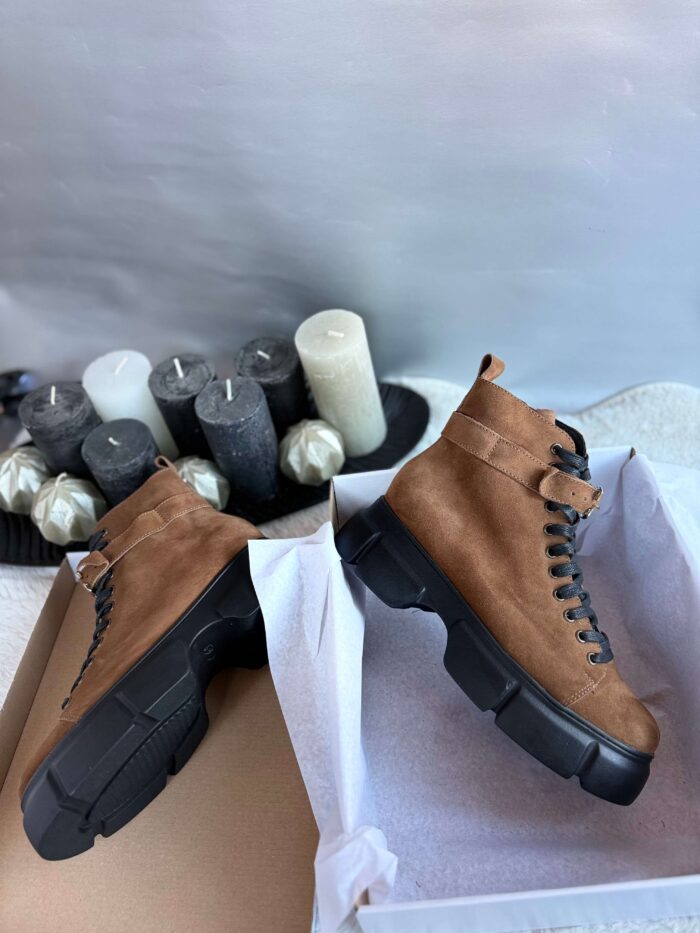 Ghete piele naturala Susan - imagine 5