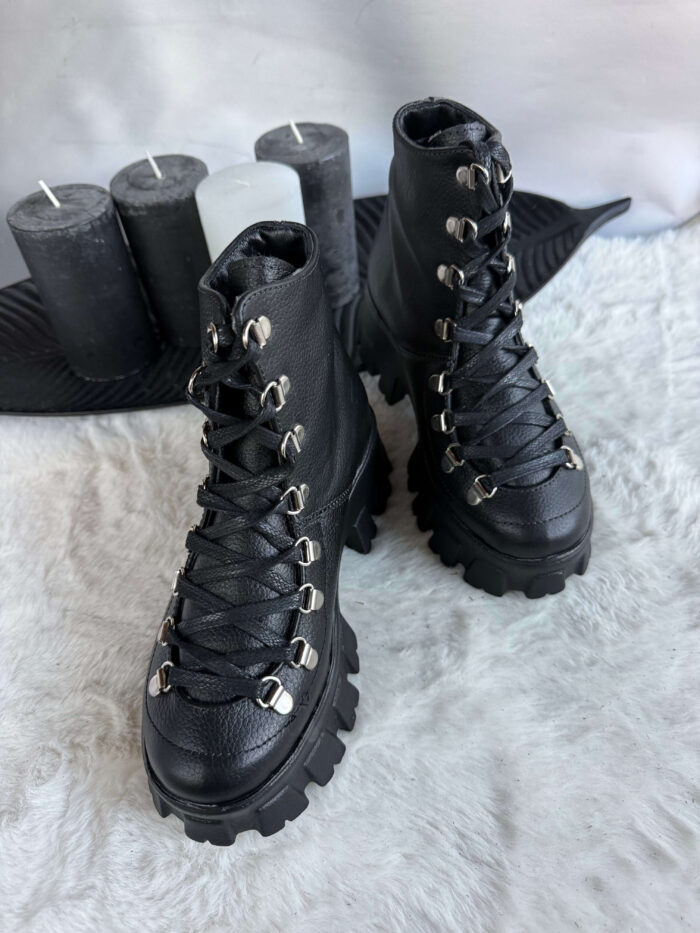 Ghete piele naturala Aryam - imagine 5