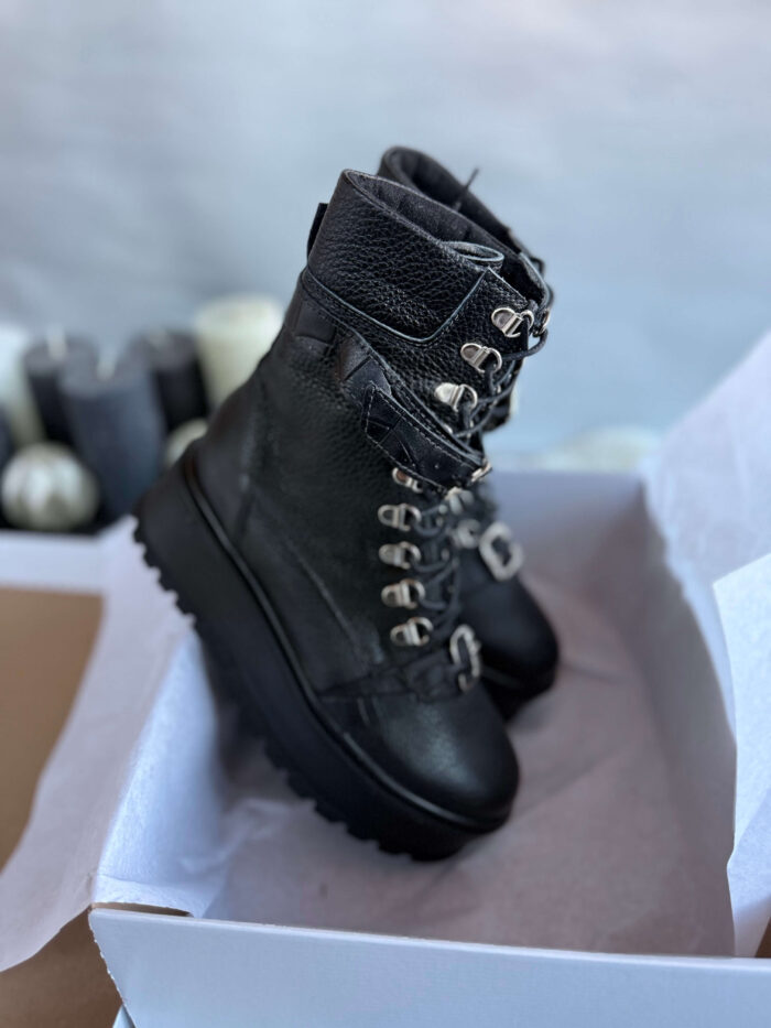 Ghete piele naturala Haneen - imagine 3