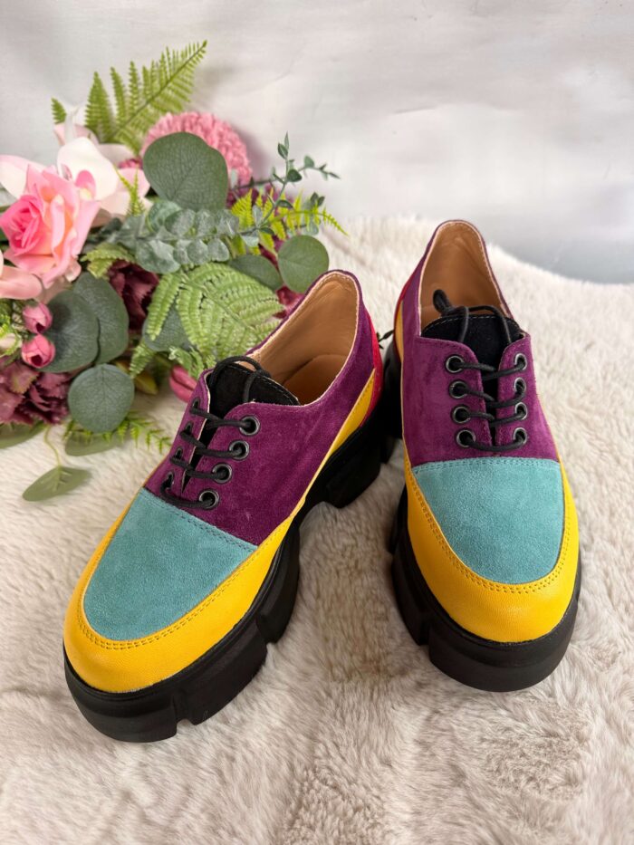 Pantofi piele naturala Eman - imagine 4