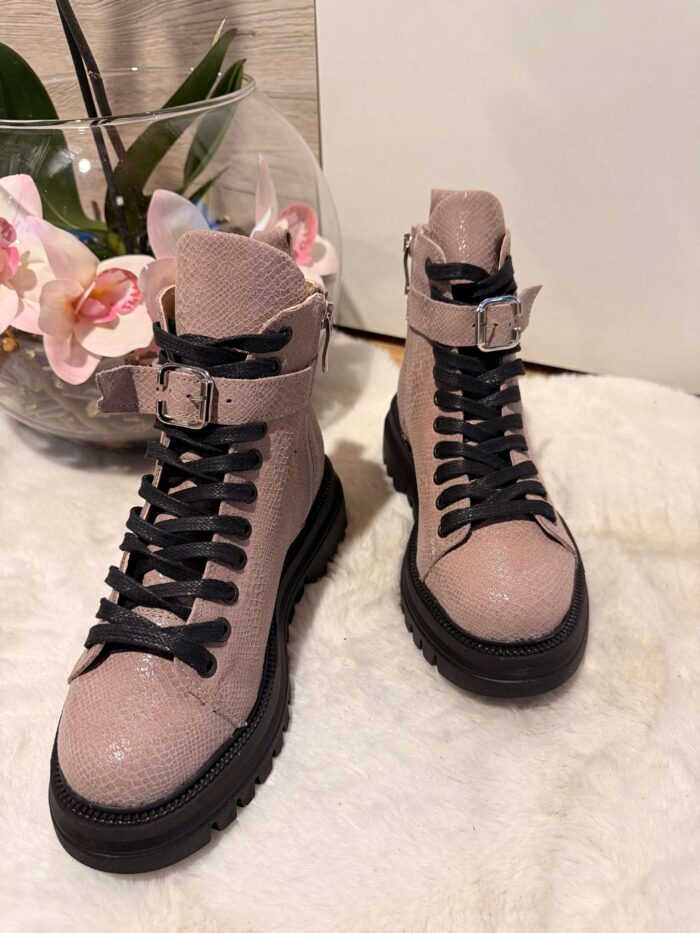 Ghete piele naturala Yusra - imagine 6