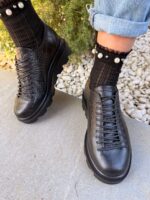 Pantofi piele naturala Rozz - imagine 4