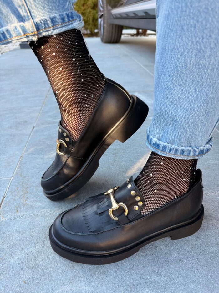 Pantofi piele naturala Mutaha - imagine 3