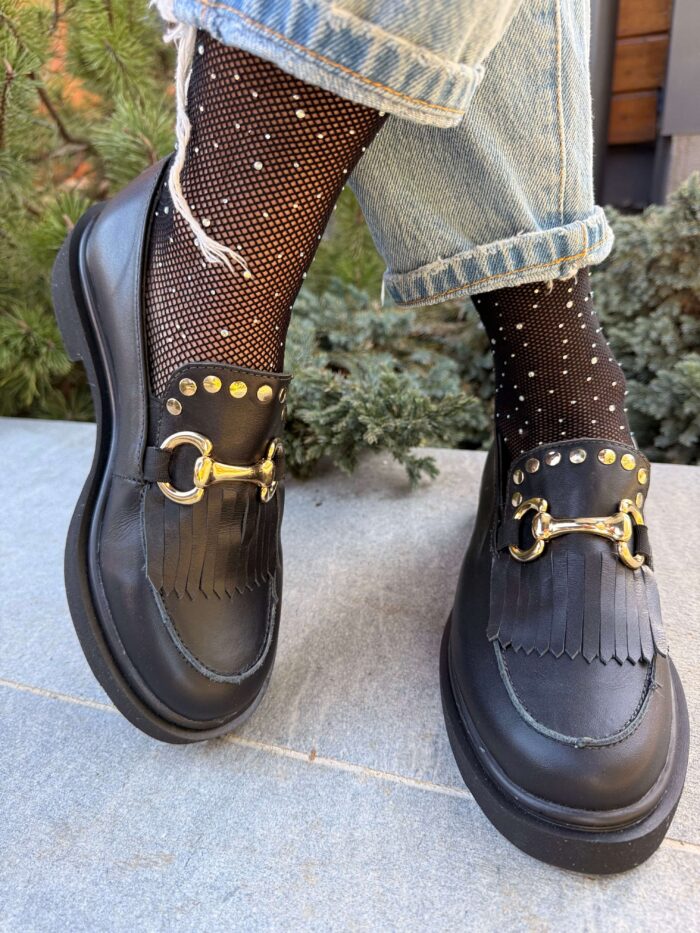 Pantofi piele naturala Mutaha - imagine 2