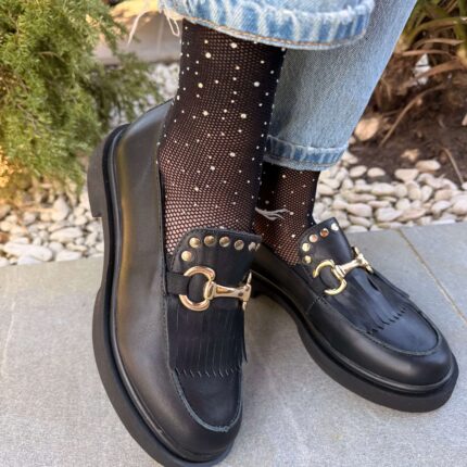 Pantofi piele naturala Mutaha