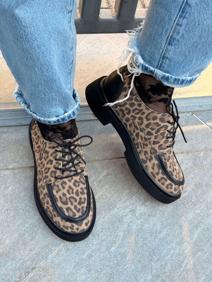 Pantofi piele naturala Abyan - imagine 4