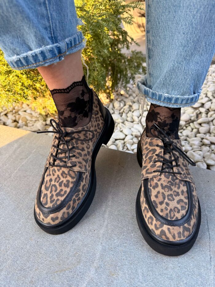 Pantofi piele naturala Abyan - imagine 5