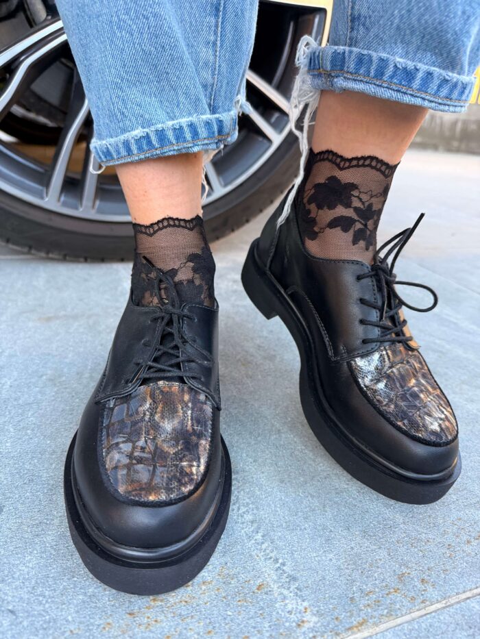 Pantofi piele naturala Bella - imagine 5