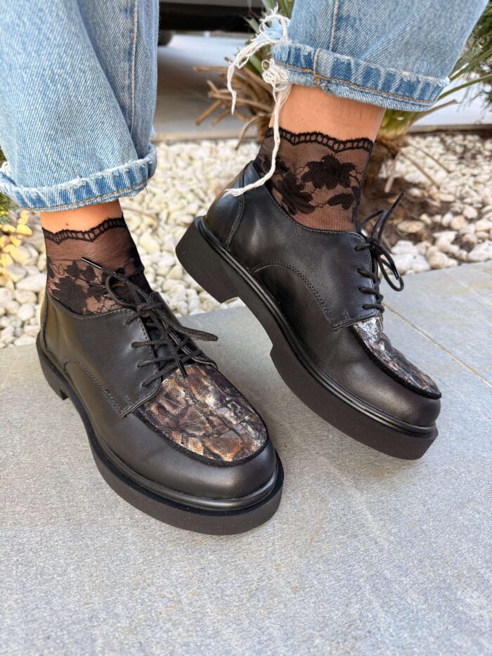 Pantofi piele naturala Bella - imagine 4